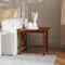 Flash Furniture Square 21.75 W, 21.75 L, Rubberwood (Parawood), Walnut LFS-4002-WAL-GG - alternate 1